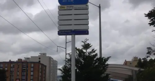 PARADERO SITP BARRIO PRADERA NORTE  128A01